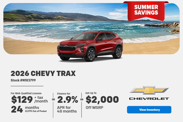 2026 Chevrolet Trax