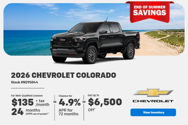 2026 Chevrolet Colorado