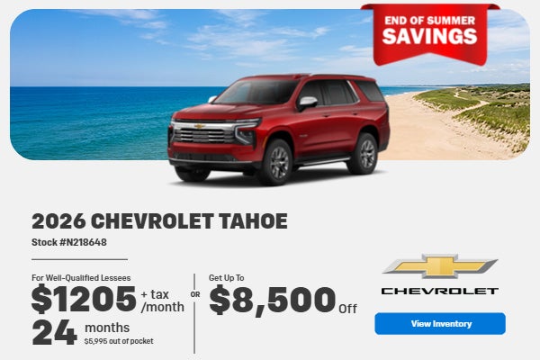 2026 Chevrolet Tahoe