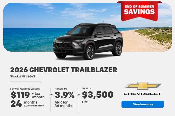 2026 Chevrolet Trailblazer