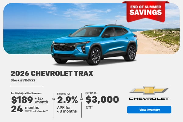 2026 Chevrolet Trax