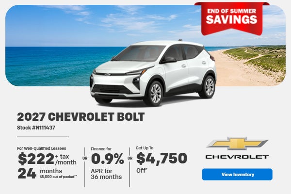 2027 Chevrolet Bolt