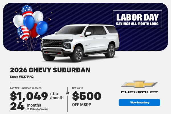 2026 Chevrolet Suburban