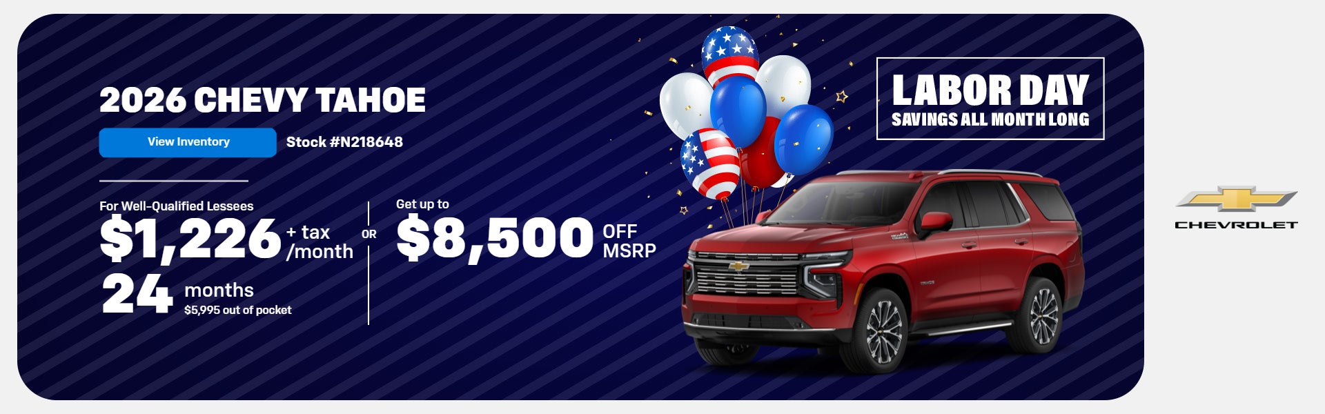2026 Chevrolet Tahoe
