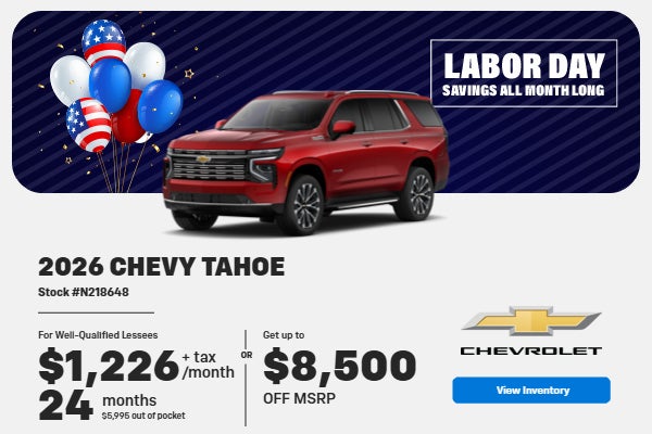 2026 Chevrolet Tahoe