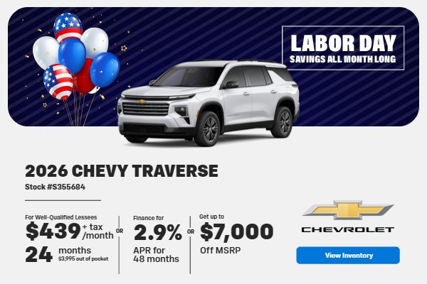 2026 Chevrolet Traverse