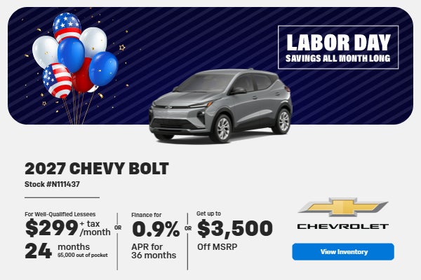2027 Chevrolet Bolt