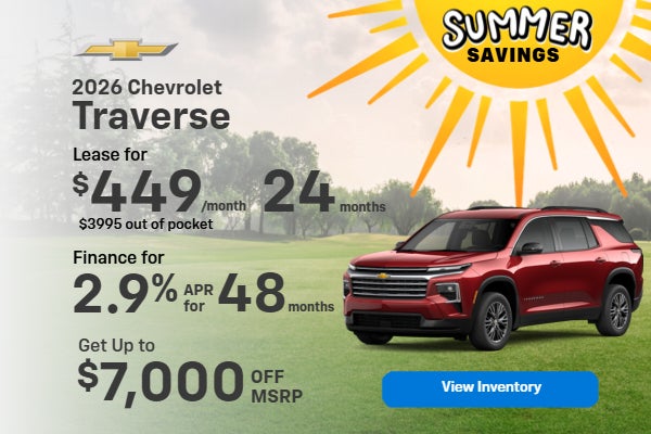 2026 Chevrolet Traverse